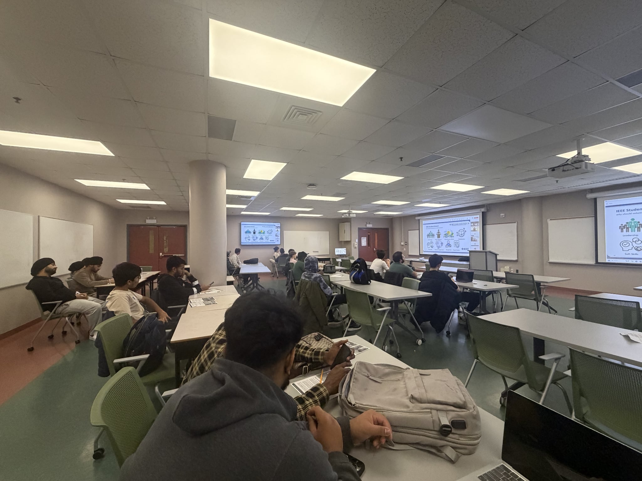 IEEE CBU event students